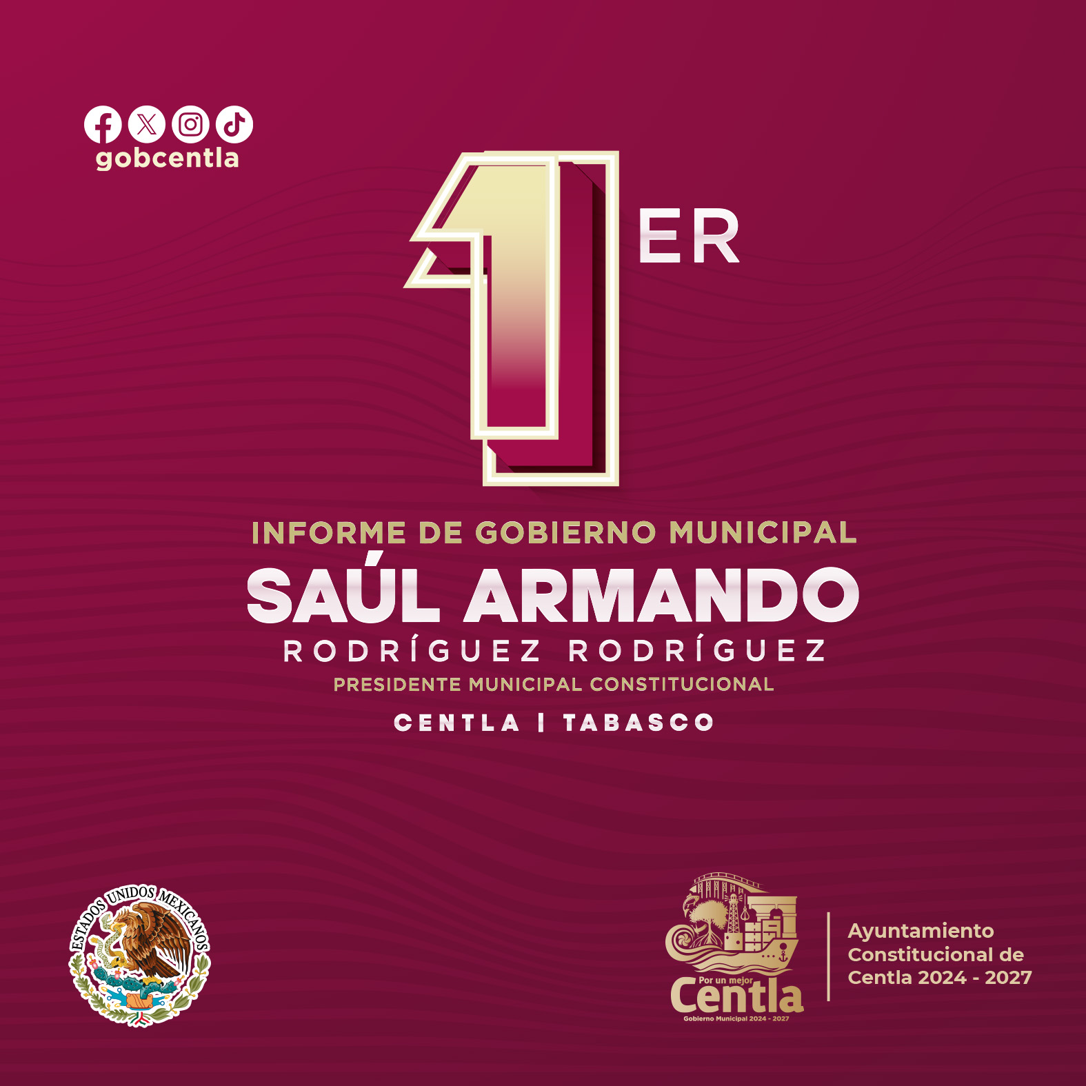 1er Informe de Gobierno